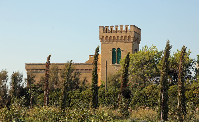 Das Schloss beim Torre Suda