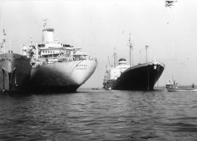 Insgesamt 14 Frachter gerieten in einem Stellvertreter-Konflikt Anfang Juni 1967 in die Mühlen der großen Politik. Fotos: Hapag-Lloyd