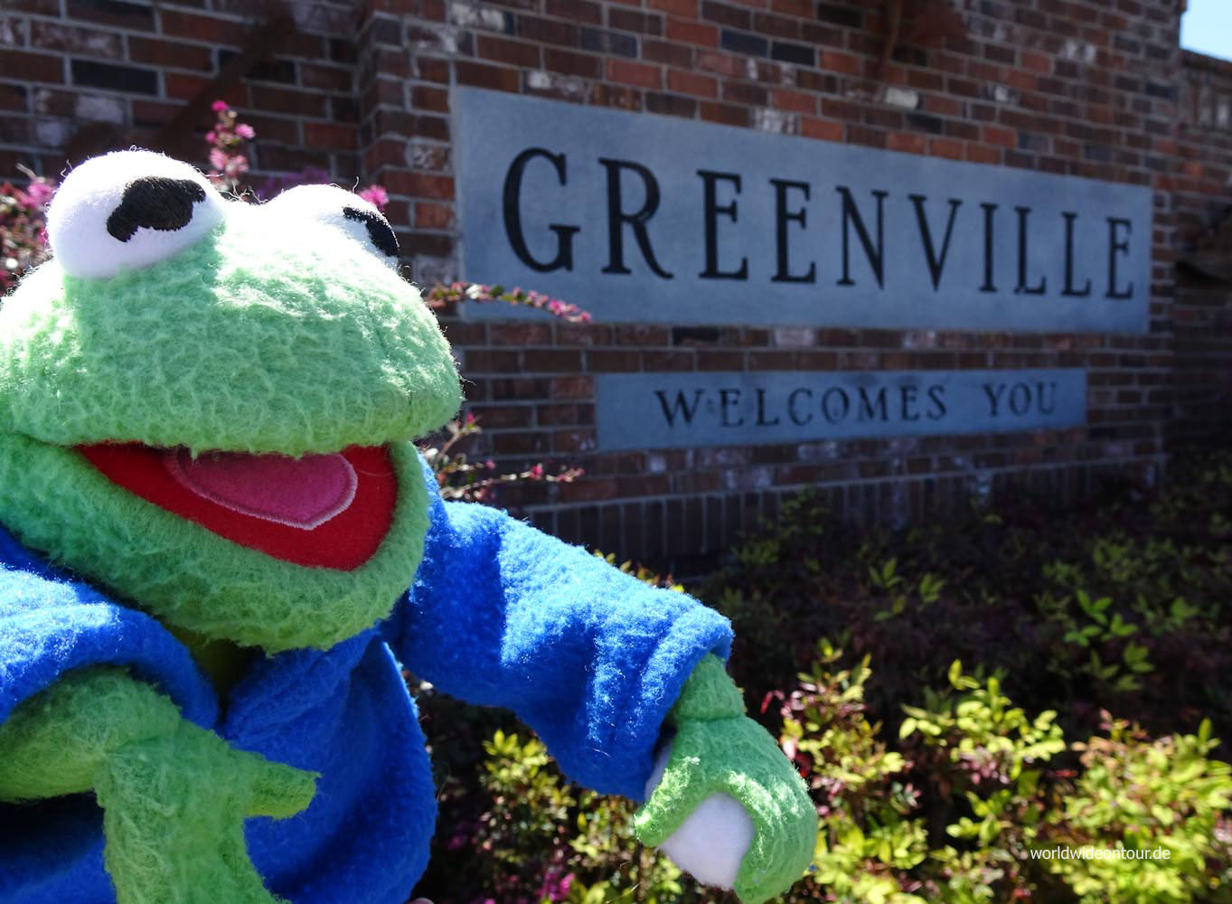 Greenville: Geburtsstadt von Jim Henson, dem Erfinder der Muppets.