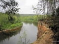 Erglu Klintis an der Gauja bei Cecis im Gauja Nationalpark
