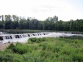 Ventas Rumbas: Der breiteste Wasserfall Europas in Kuldiga/Lettland.