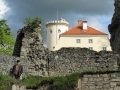 Burg mit Wolf sabof