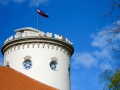 Turm mit Flagge sabof