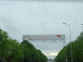 Einfahrt Liepaja bei Regen wheofof