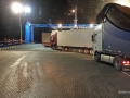 Lkw Schlange Auffahrt sab