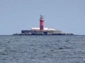 Leuchtturm auf Insel sab