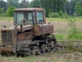 Traktor bei Slitere whe