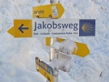 Wegweiser Jakobsweg wheoF
