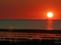 Sonnenuntergang Außenwesser whe