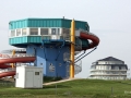 Wasserrutsche mit Hotel sab
